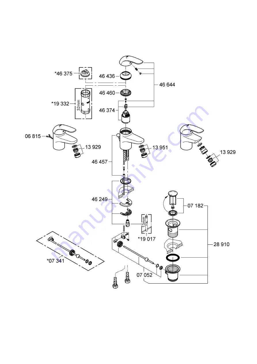 Grohe Start Eco 23 264 Скачать руководство пользователя страница 2