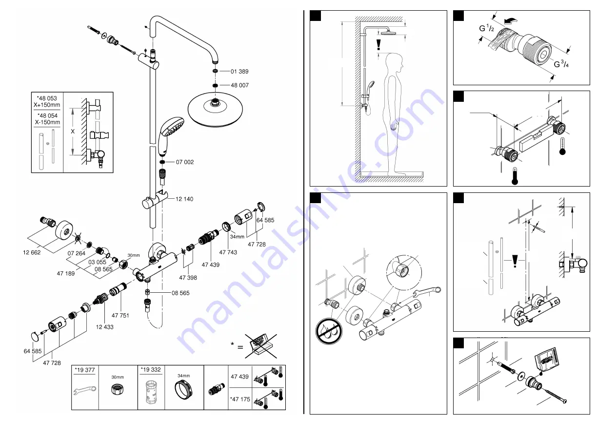 Grohe VITALIO 27 960 Manual Download Page 2