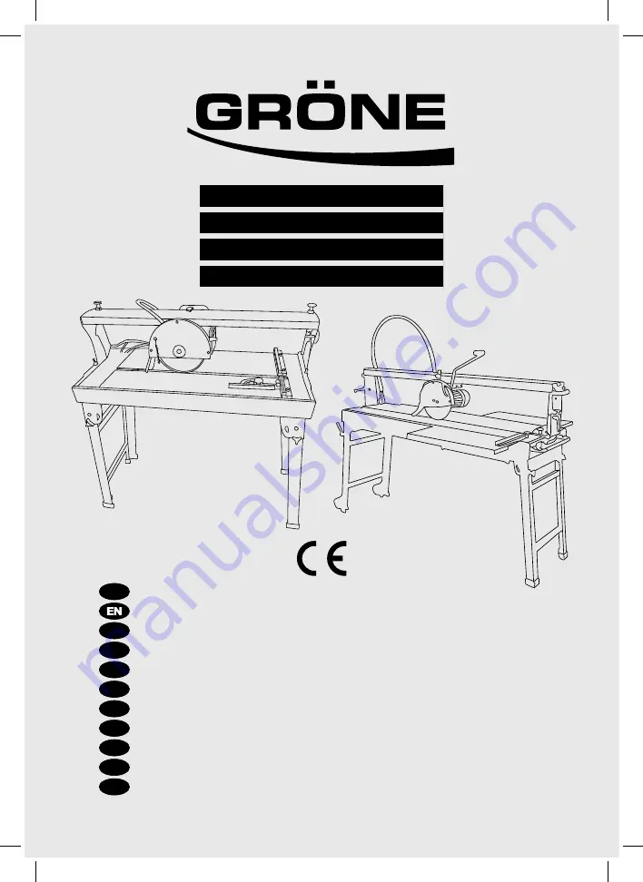 Gröne 2536-840600 Скачать руководство пользователя страница 1