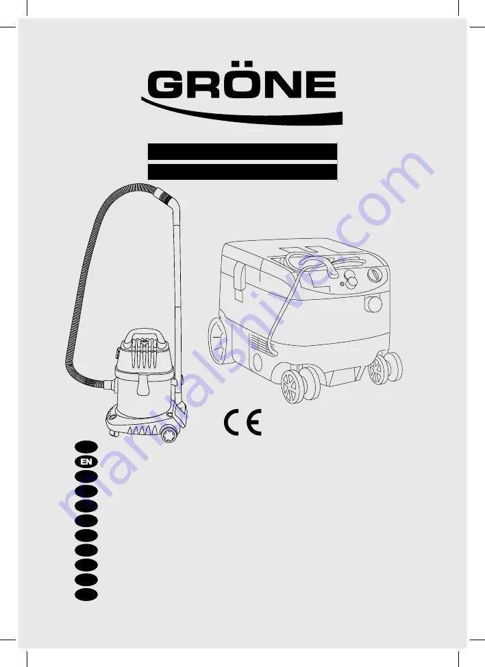 Gröne 2556-880025 Operating Instructions Manual Download Page 1