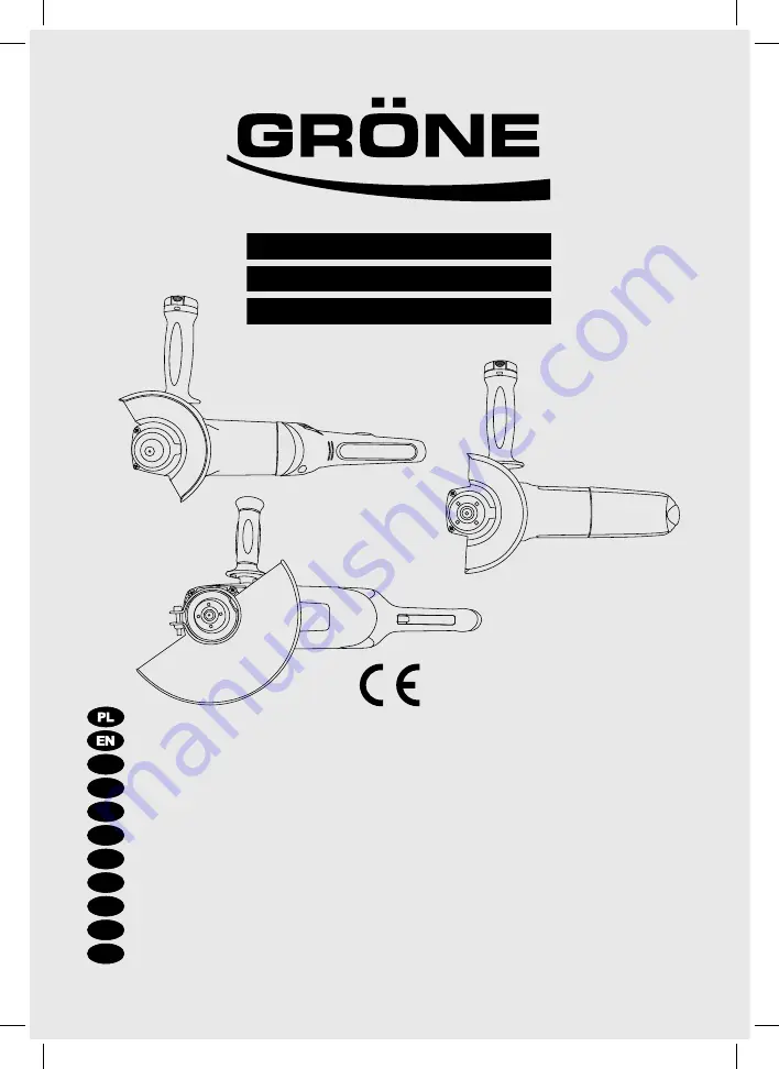 Gröne GAG 22-230 HT Скачать руководство пользователя страница 1