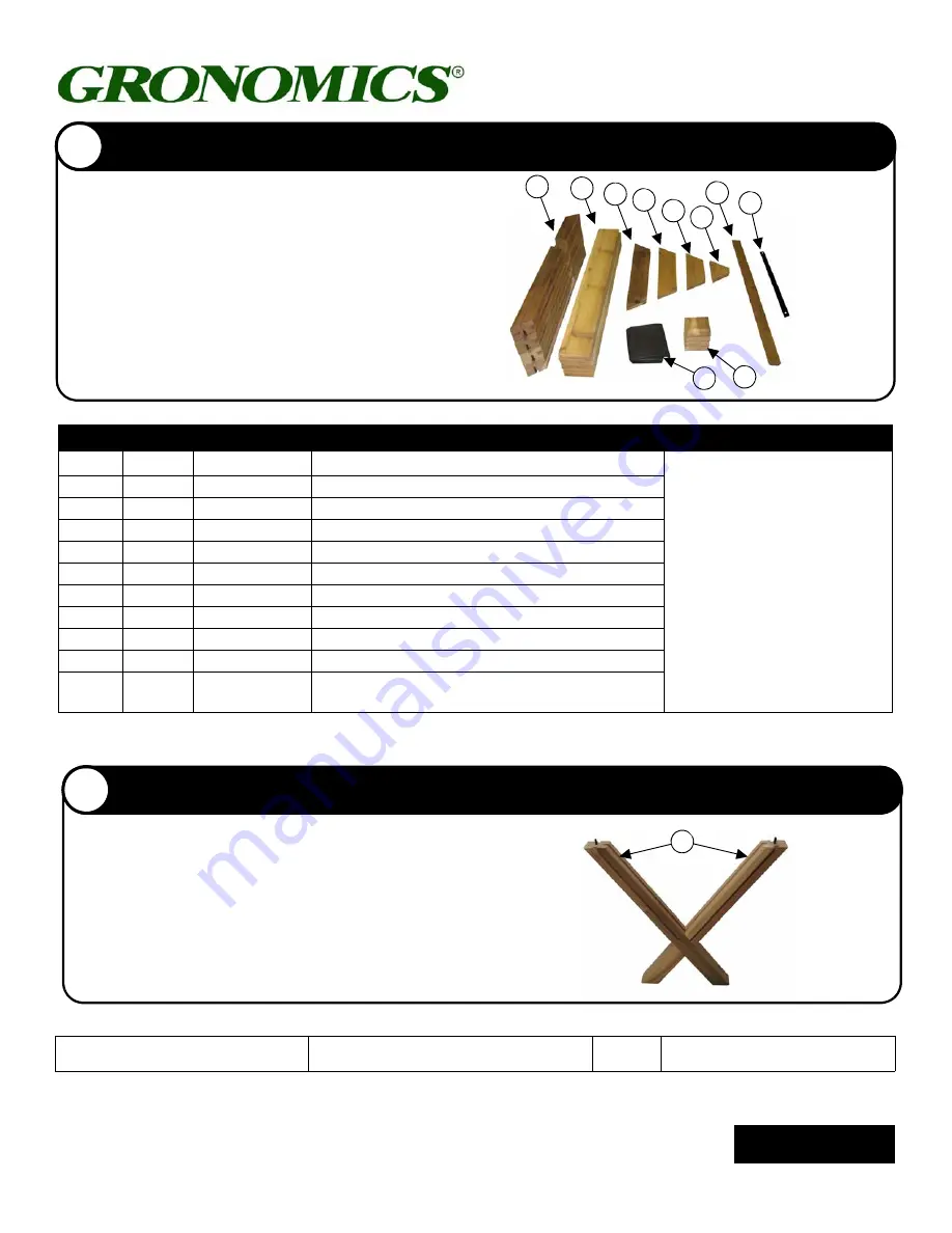 Gronomics ECOGW 30-48 Assembly Instruction Download Page 1