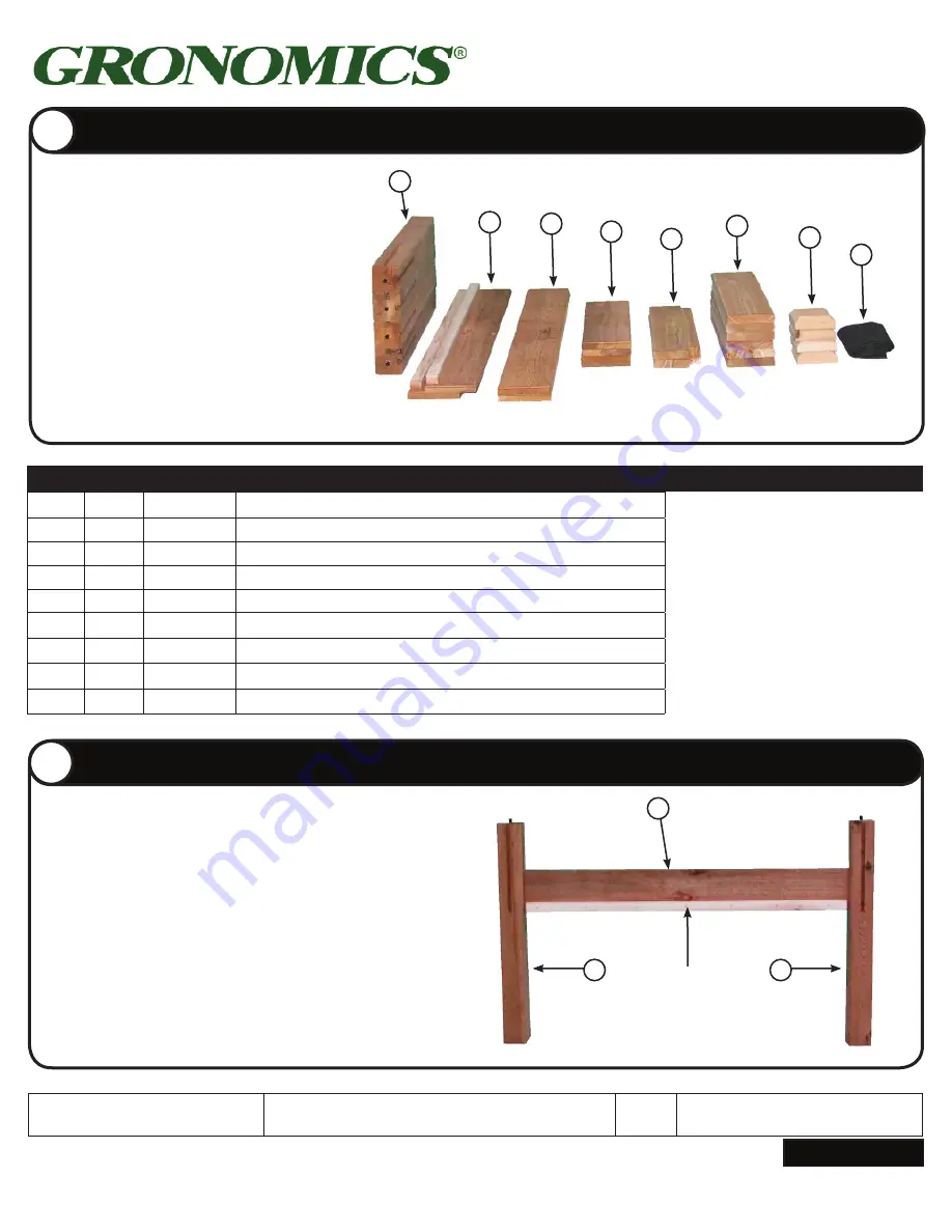 Gronomics REGB 24-48 Assembly Instruction Download Page 1