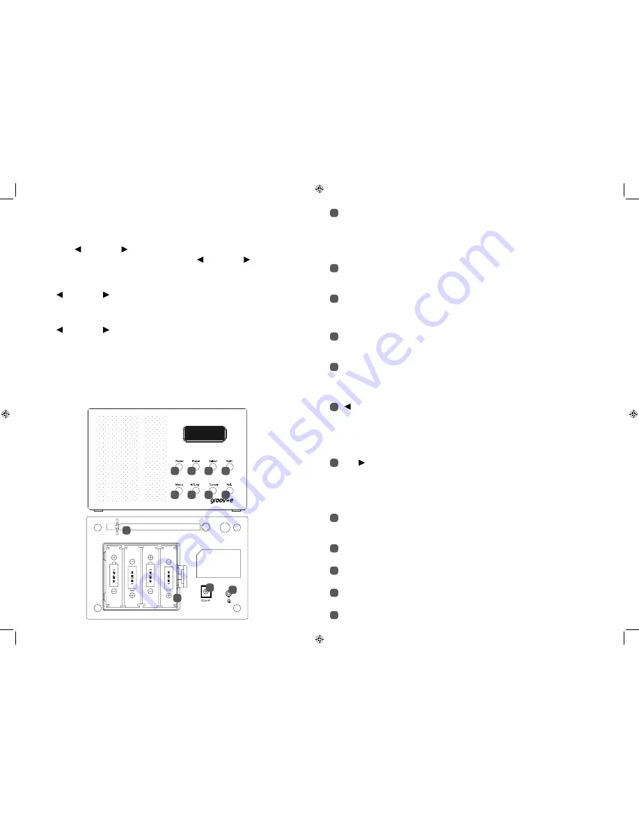 Groov-e Paris GV-DR03-BK Скачать руководство пользователя страница 2