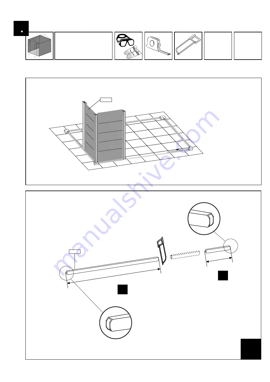 Grosfillex ABRI DECO H7 Assembly Instructions Manual Download Page 27