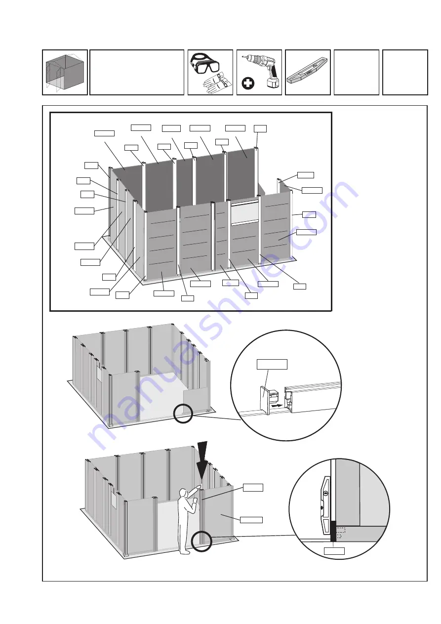 Grosfillex BASIC HOME 11 Assembly Instructions Manual Download Page 32