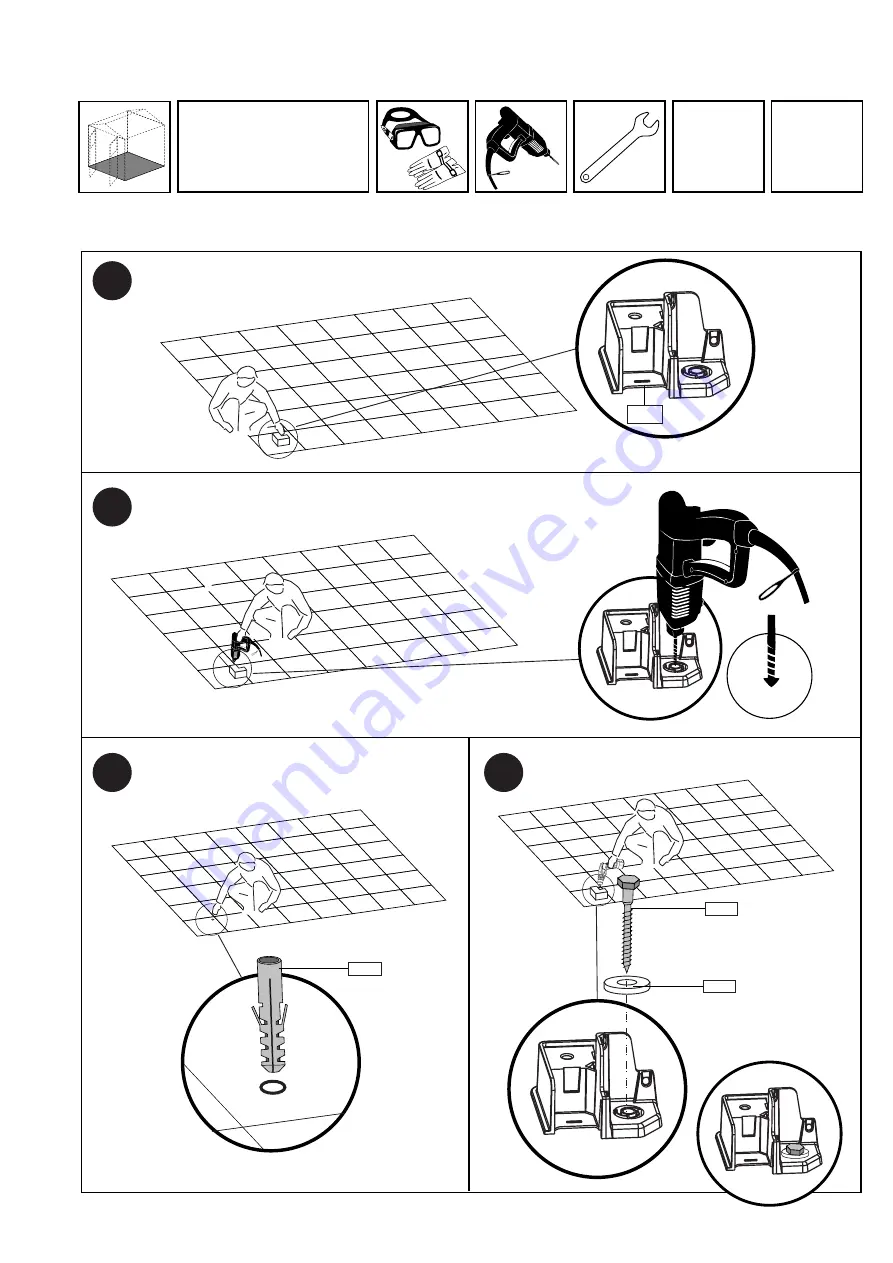 Grosfillex UTILITY 4.9 Assembly Instructions Manual Download Page 13