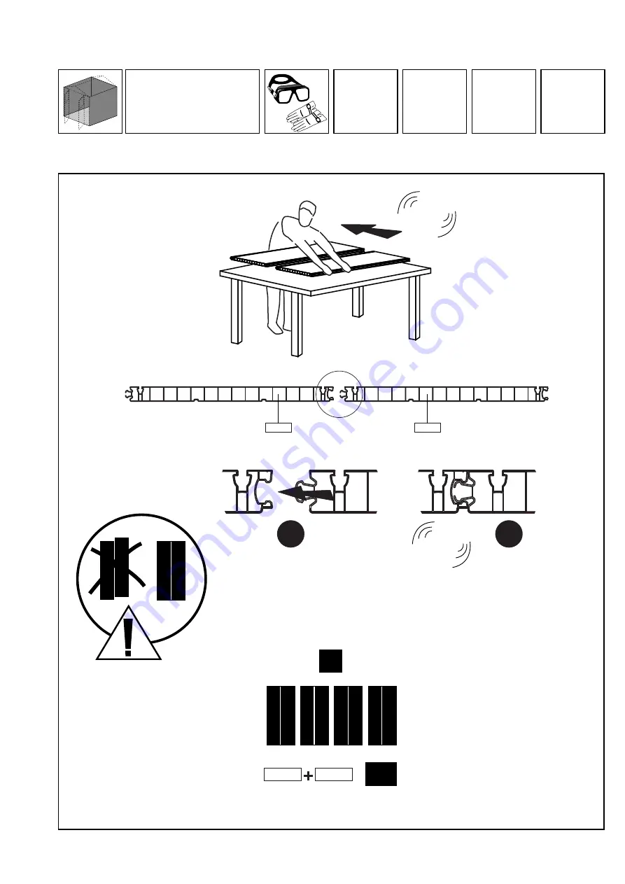 Grosfillex UTILITY 4.9 Assembly Instructions Manual Download Page 21