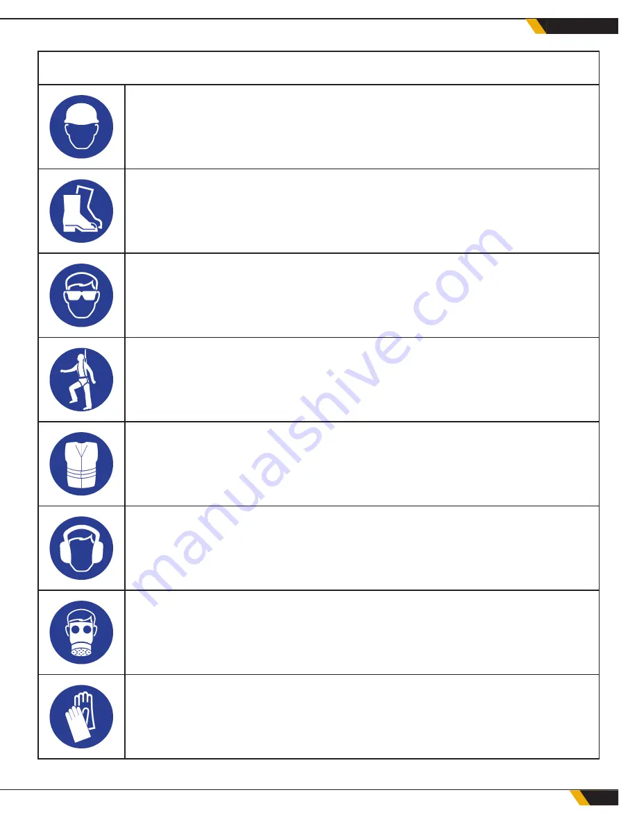 GROUND FORCE 717H01 Operation & Maintenance Manual Download Page 14