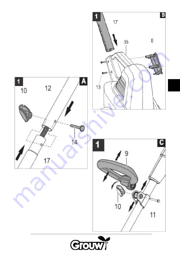 Grouw! 68141 Instruction Manual Download Page 45