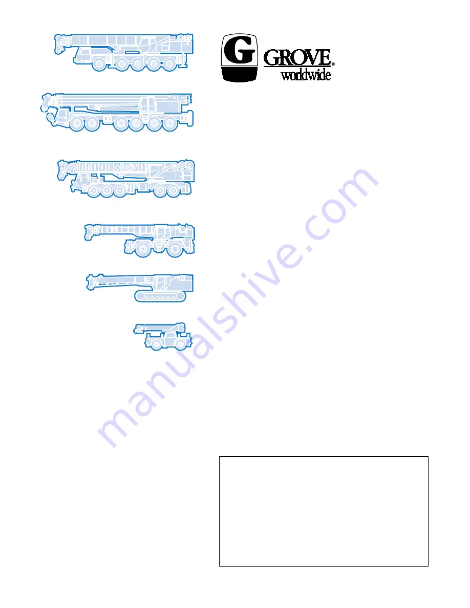 Grove Crane RT760 Manual Download Page 18