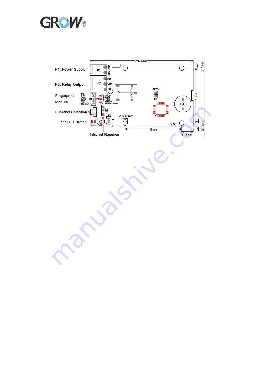 Grow K216 User Manual Download Page 1