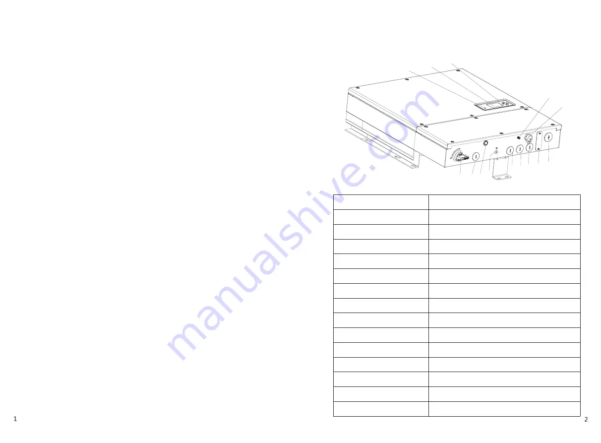 Growatt SPH3000TL BL-US Installation & Operation Manual Download Page 4