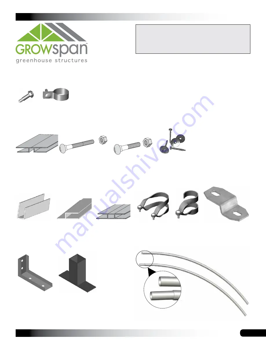 GrowSpan Gothic Pro Series Manual Download Page 5