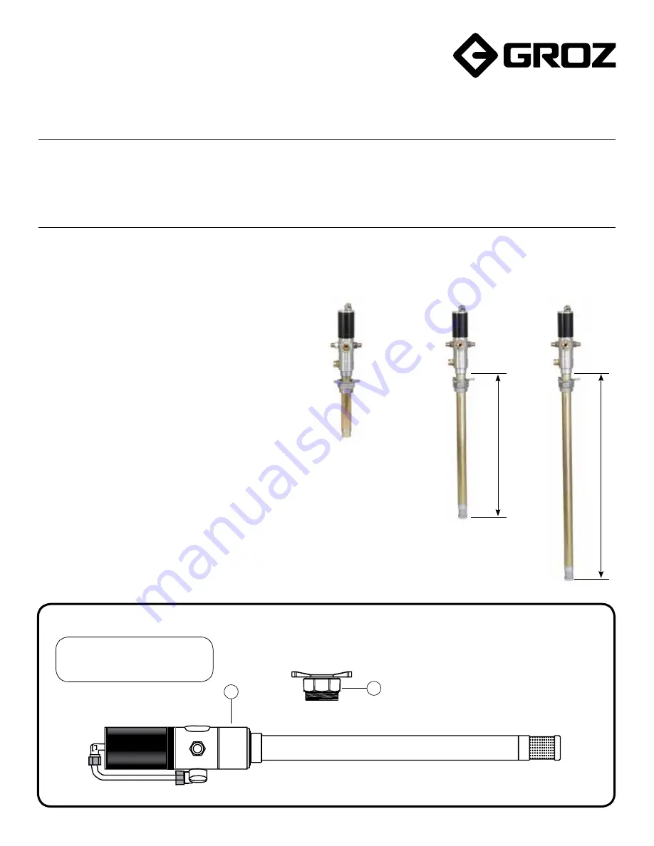 Groz OP-31 Series Instruction Manual Download Page 1