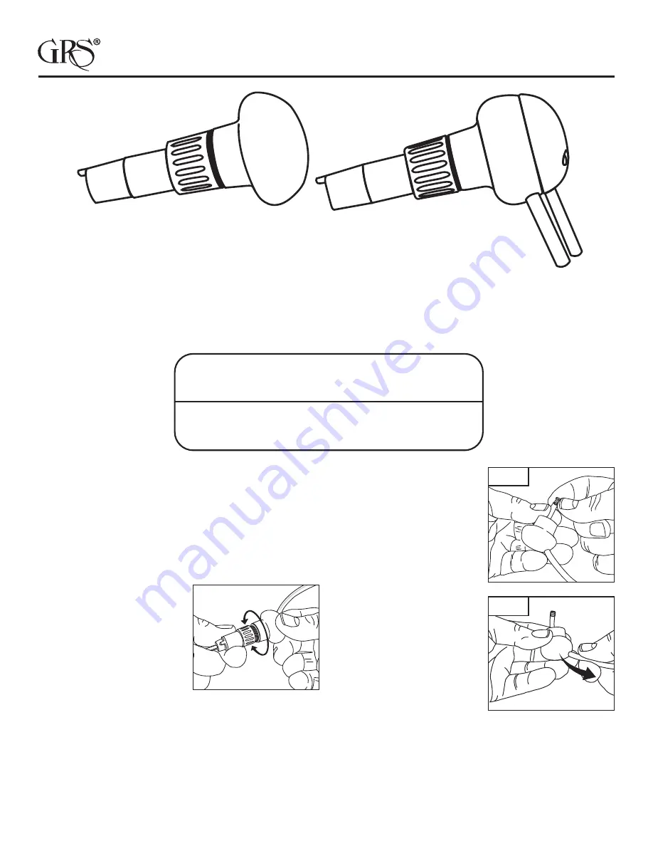 GRS Monarch QC Instructions Download Page 1