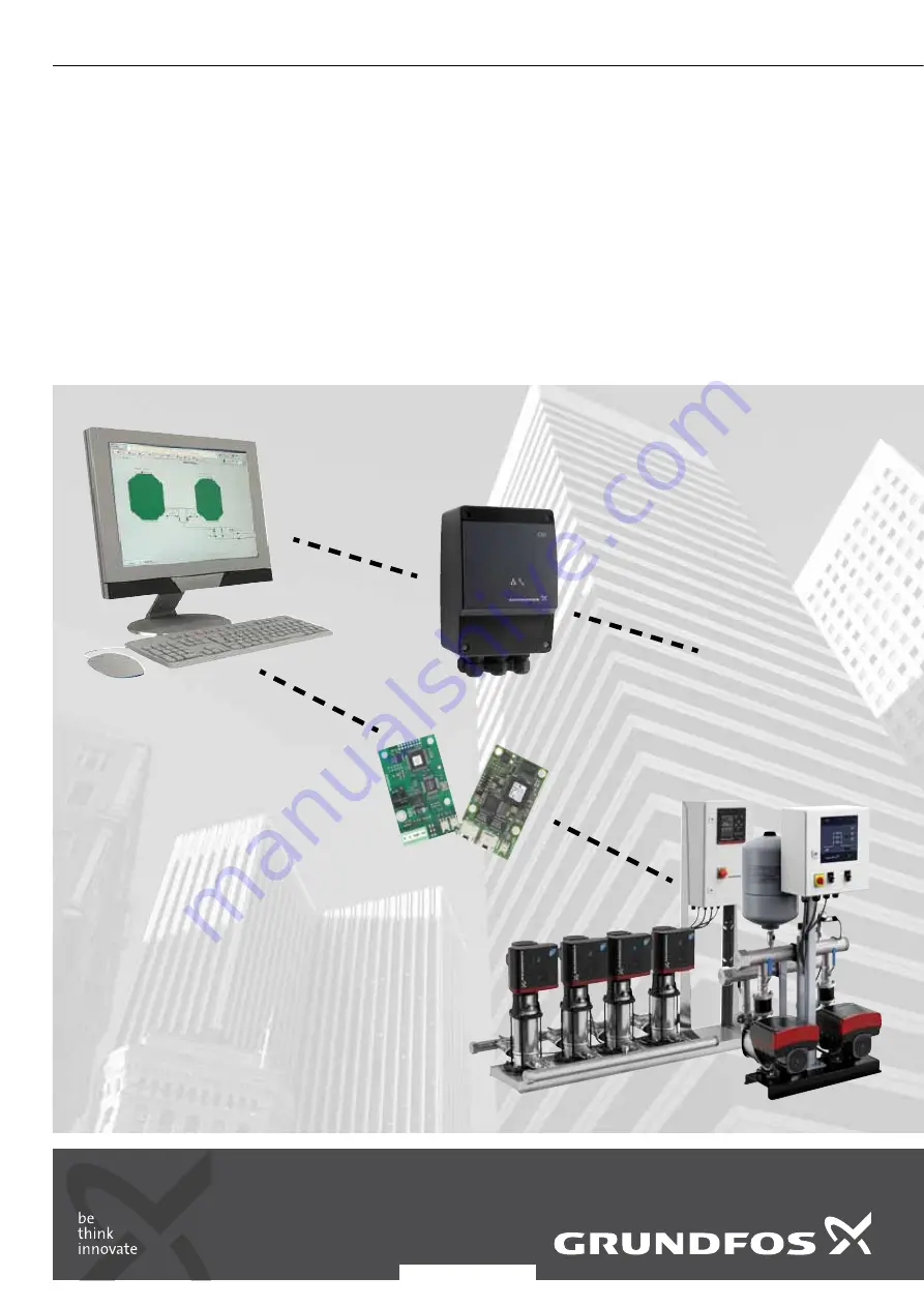 Grundfos CIM 150 PROFIBUS DP Скачать руководство пользователя страница 1