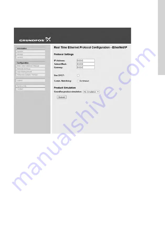 Grundfos CIM 500 Manual Download Page 37