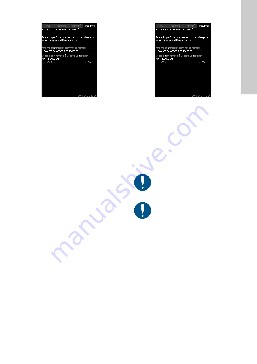 Grundfos Control MPC 2000 Series Installation And Operating Instructions Manual Download Page 279