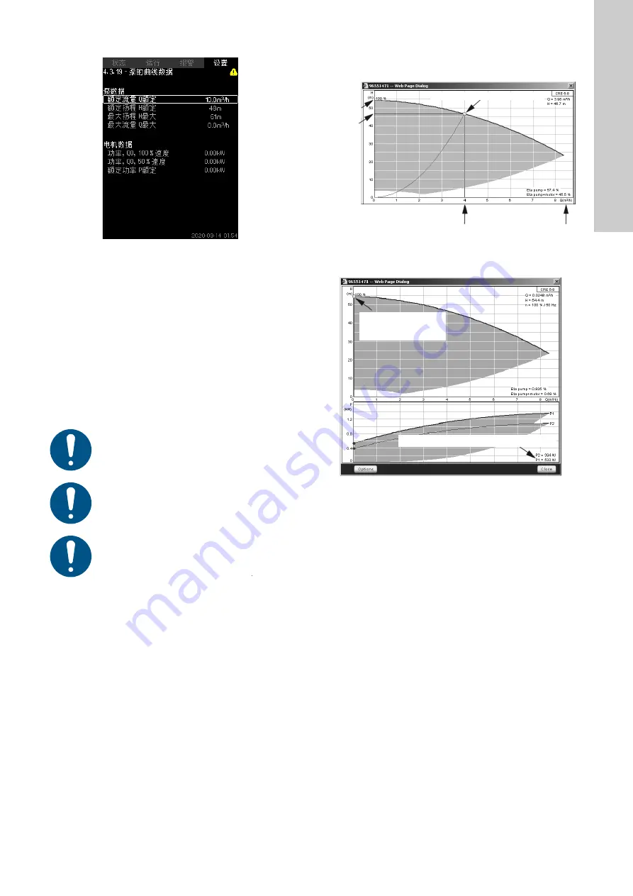 Grundfos Control MPC 2000 Series Installation And Operating Instructions Manual Download Page 425