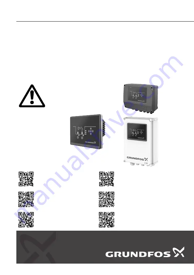 Grundfos CU 241 Instructions Manual Download Page 1