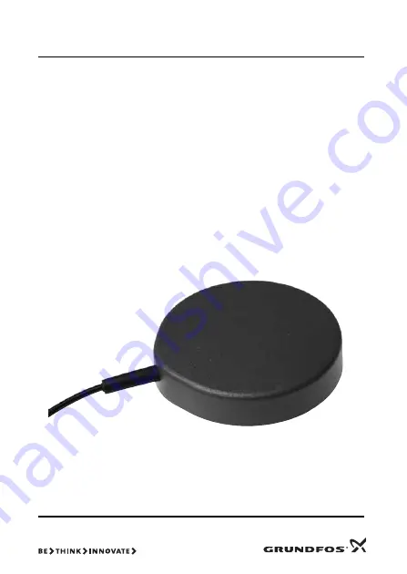 Grundfos GSM antenna for desk Скачать руководство пользователя страница 1