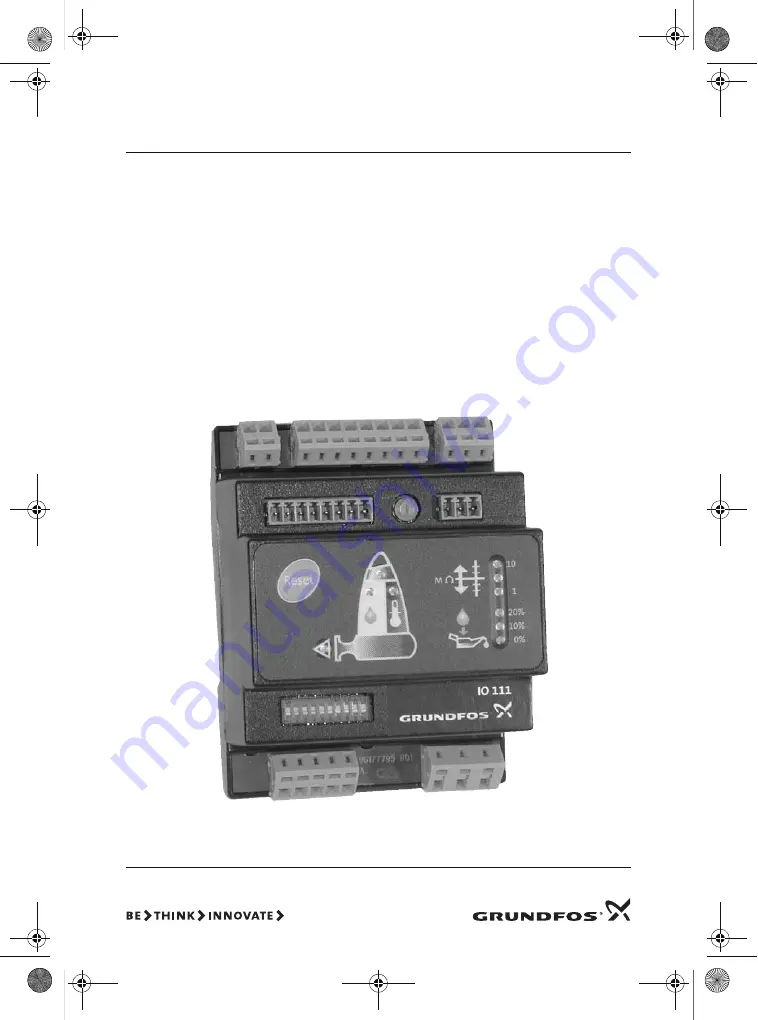 Grundfos IO 111 Скачать руководство пользователя страница 1