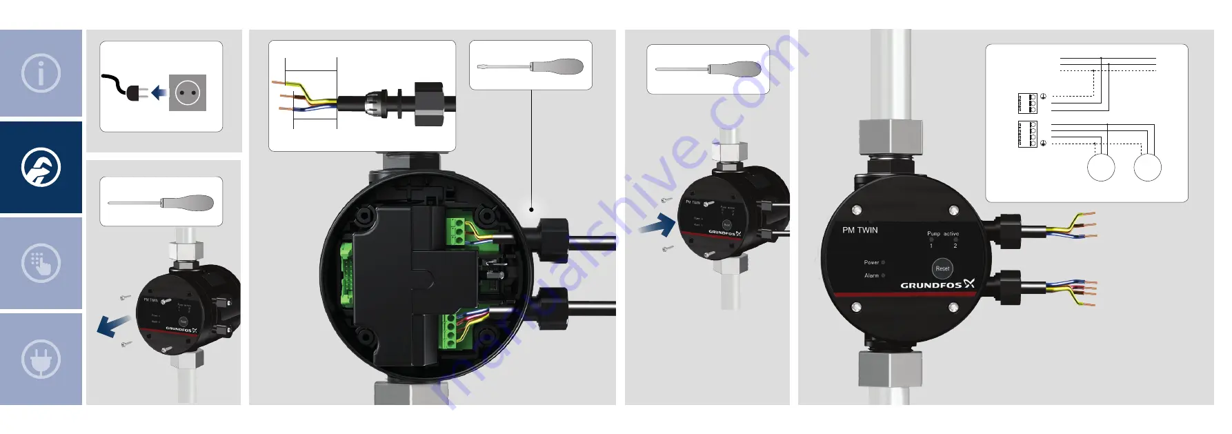 Grundfos PM TWIN Скачать руководство пользователя страница 8