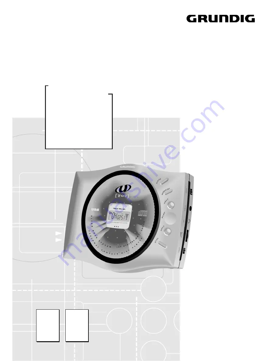 Grundig CDP-S 250 Service Manual Download Page 1