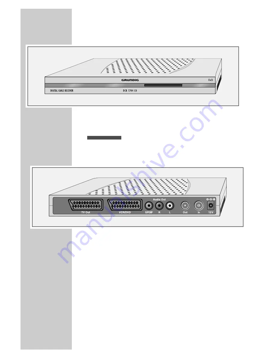 Grundig DCR 1744 CO Скачать руководство пользователя страница 6