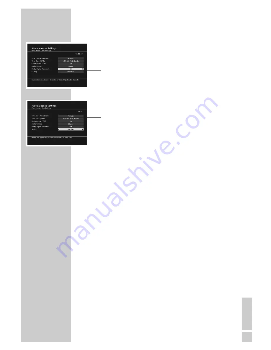 Grundig DCR 1784 CO User Manual Download Page 25