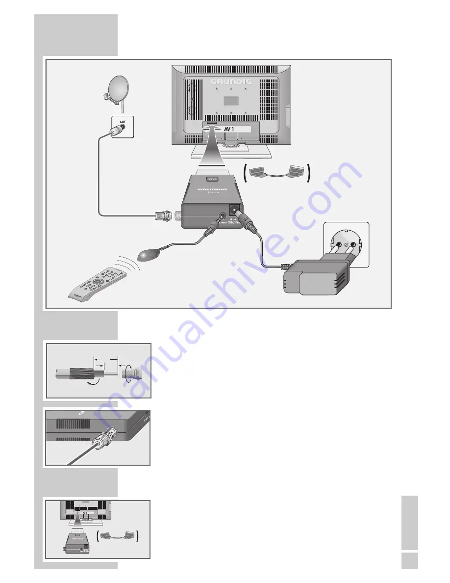 Grundig DSR 1750 MICRO Скачать руководство пользователя страница 9