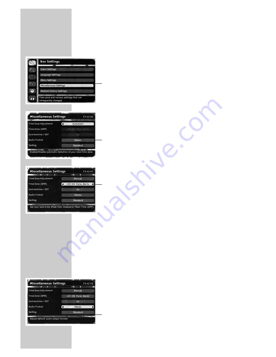 Grundig DSR 1750 MICRO User Manual Download Page 26