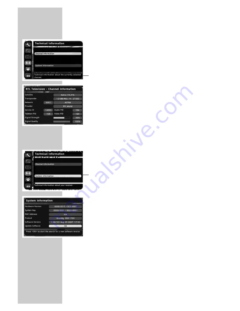 Grundig DSR 1750 MICRO User Manual Download Page 38