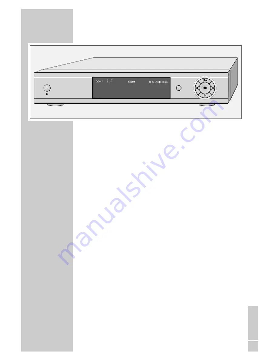 Grundig DSR 2530 Скачать руководство пользователя страница 7