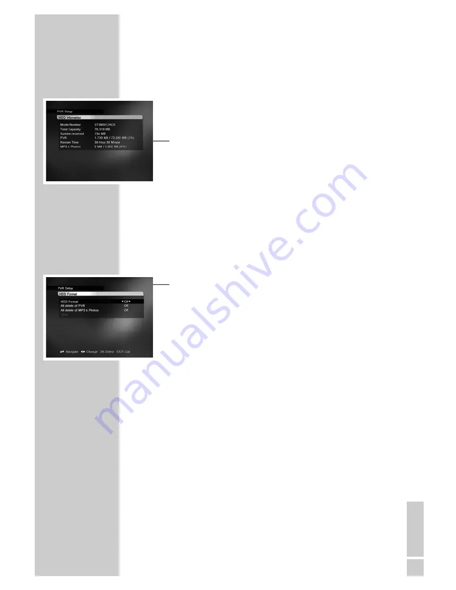 Grundig DSR 6450 HD/CD User Manual Download Page 29