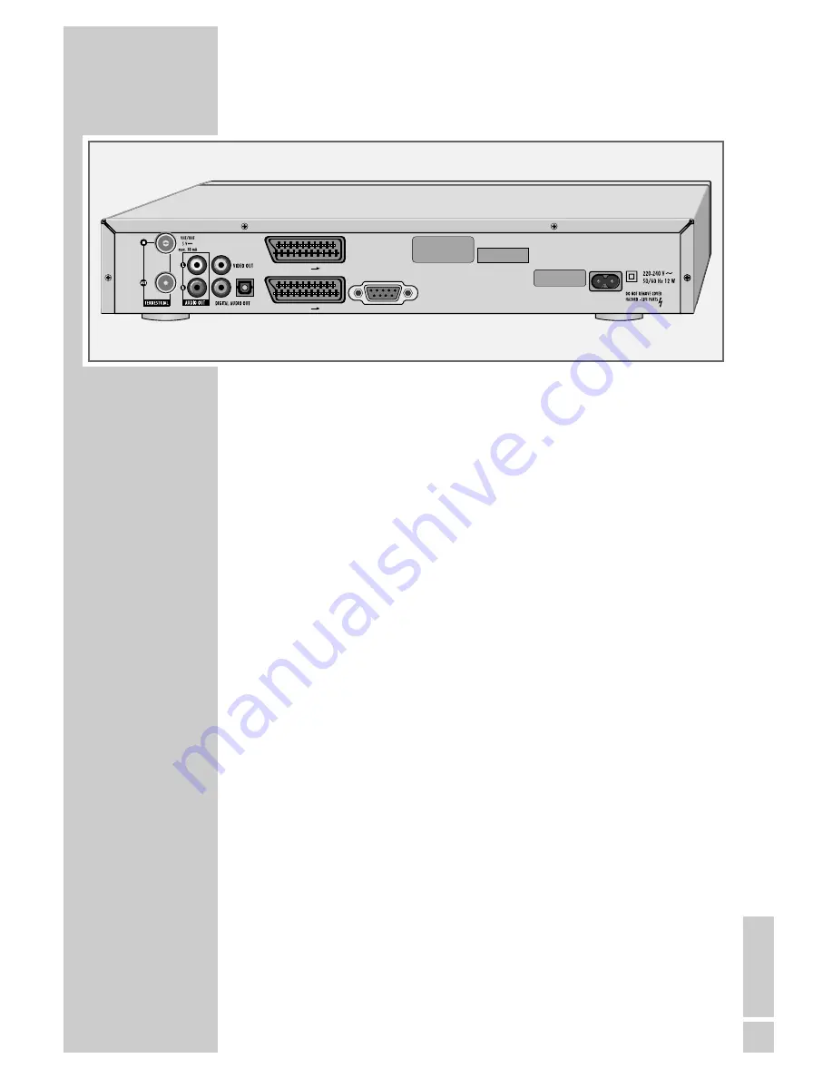 Grundig DTR 2540 Скачать руководство пользователя страница 7