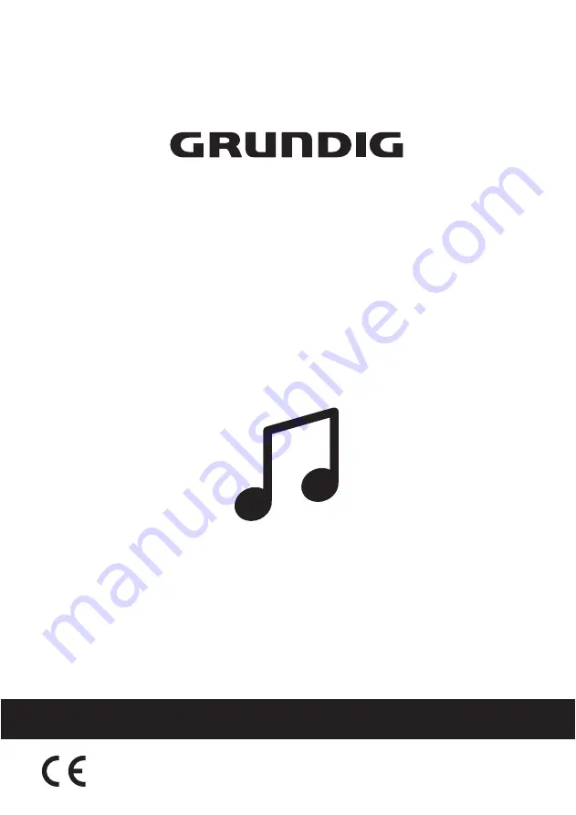 Grundig DTR 7000 User Manual Download Page 1