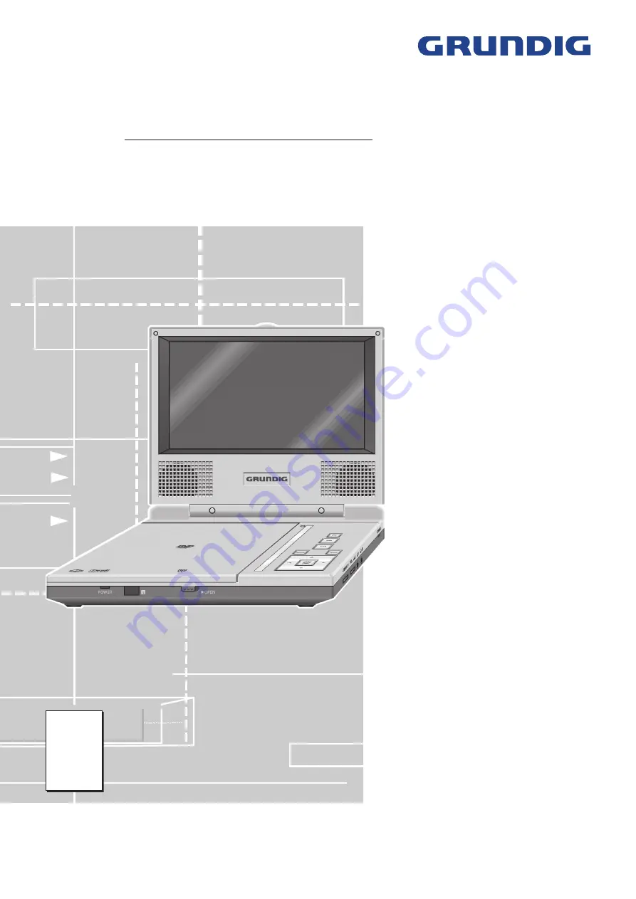 Grundig DVD-P 7600 Service Manual Download Page 1