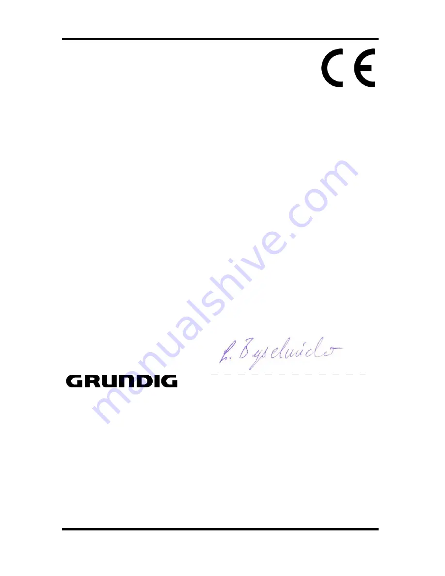 Grundig GCH-K1327T-1 Owner'S Manual Download Page 20