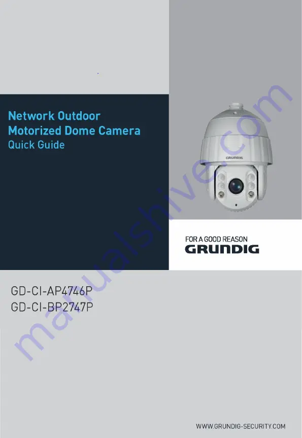 Grundig GD-CI-AP4746P Quick Manual Download Page 1