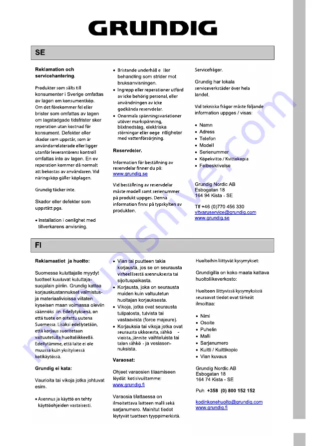 Grundig GKN 26845 FXBRN User Manual Download Page 84