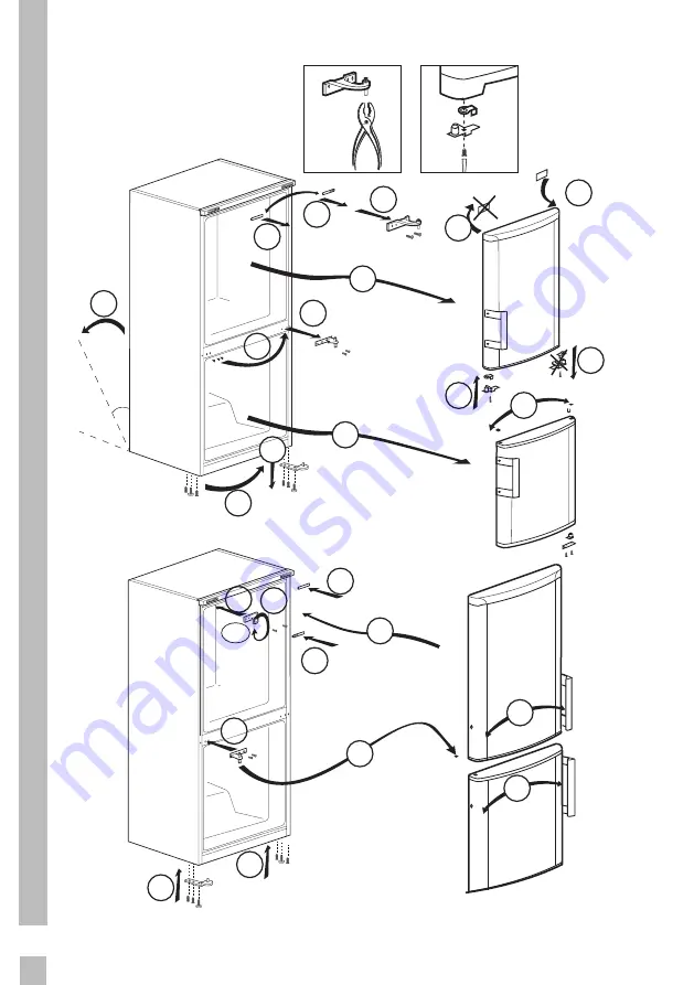 Grundig GKNG1691G User Instructions Download Page 14