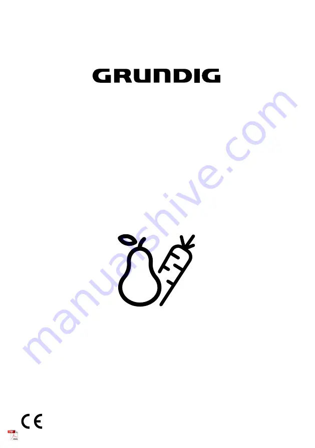 Grundig GKNM 17821 X User Manual Download Page 1