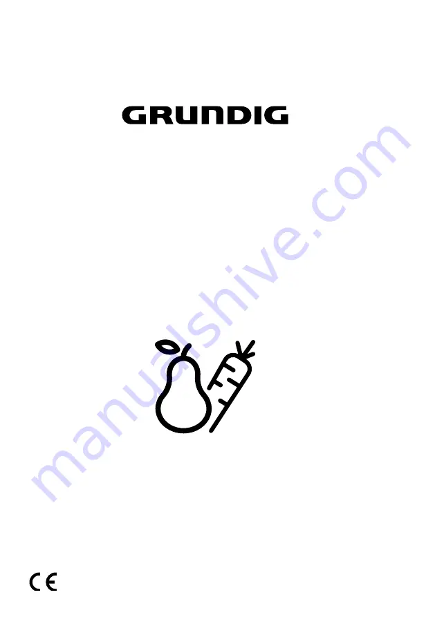 Grundig GQN1112X User Manual Download Page 1