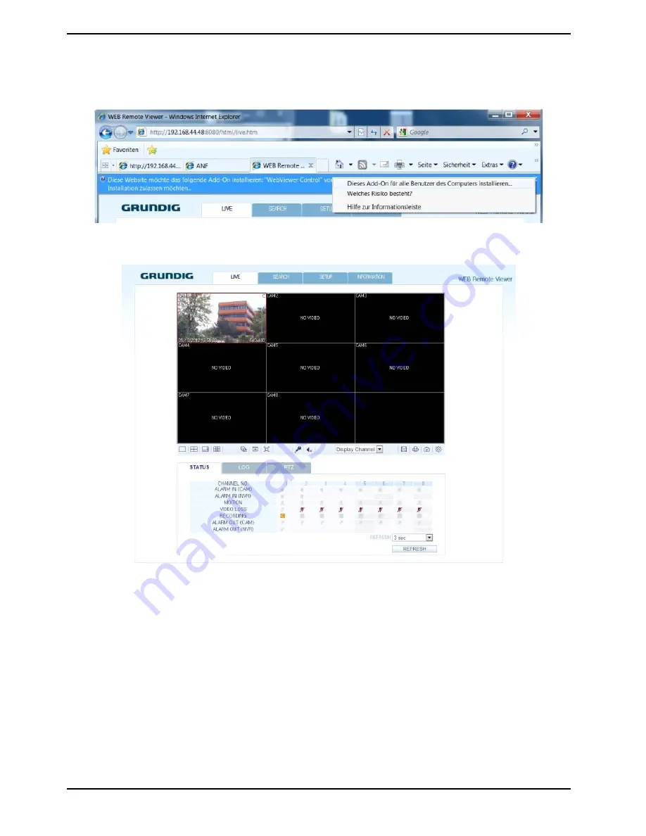 Grundig GRA-D1104B Owner'S Manual Download Page 92