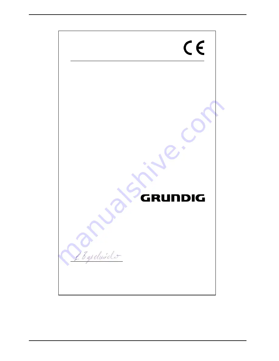 Grundig GRT-K1104A Скачать руководство пользователя страница 138