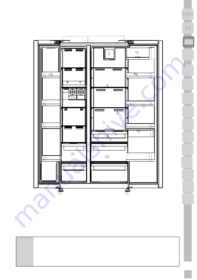 Grundig GSBS11120X User Instructions Download Page 112