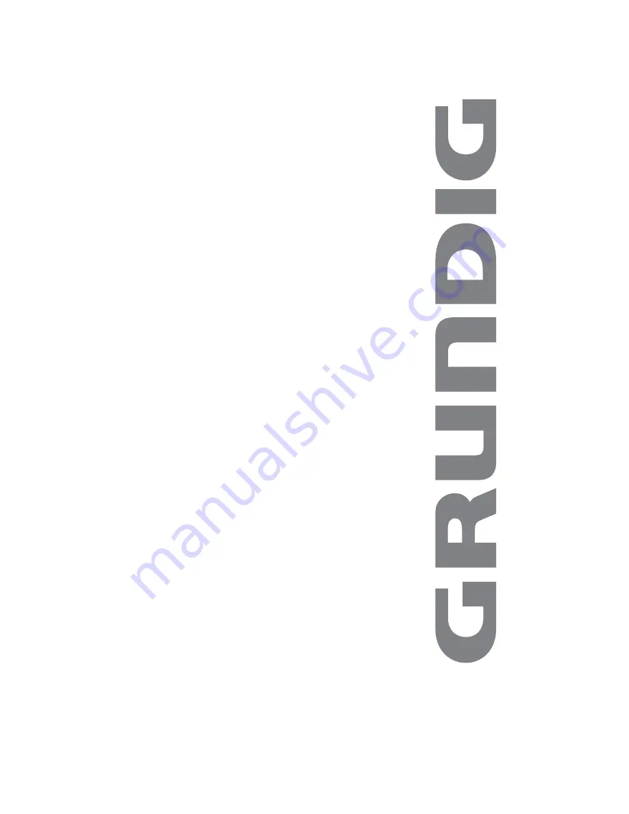 Grundig GSTB1701USB Manual Download Page 1