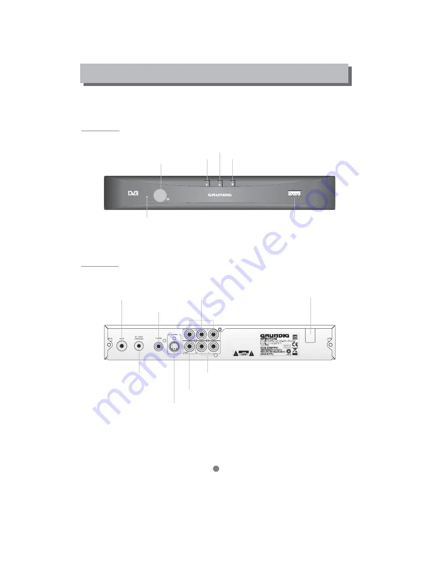 Grundig GSTB1701USB Скачать руководство пользователя страница 6